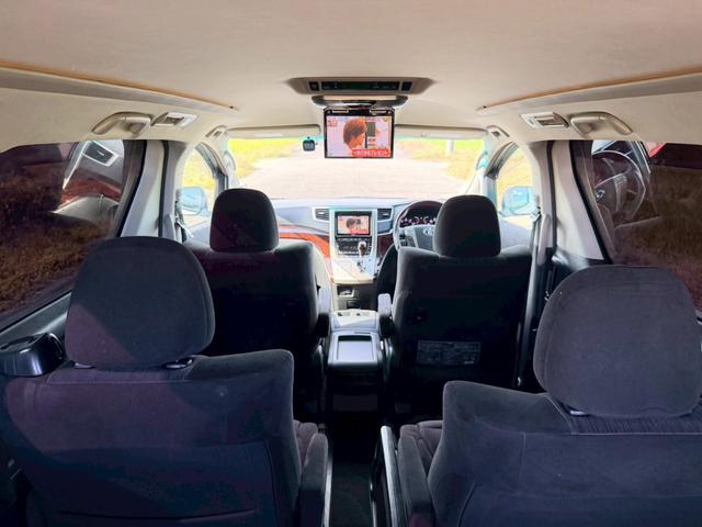 アルファード 240S 社外ナビ8V型ナビ フルセグテレビ Bカメラ ETC 両側パワースライドドア ALPINEフリップダウンモニター ドラレコ ウッドコンビステアリング フォグランプ(30枚目)