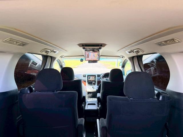 アルファード 240S 社外ナビ8V型ナビ フルセグテレビ Bカメラ ETC 両側パワースライドドア ALPINEフリップダウンモニター ドラレコ ウッドコンビステアリング フォグランプ(32枚目)