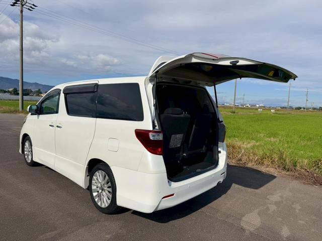 アルファード 240S 社外ナビ8V型ナビ フルセグテレビ Bカメラ ETC 両側パワースライドドア ALPINEフリップダウンモニター ドラレコ ウッドコンビステアリング フォグランプ(36枚目)