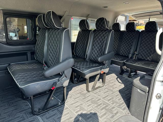 ハイエースワゴン ＧＬ　１０人乗り　電動スライドドア　リアクーラー／ヒーター　新品タイヤ／ホイール／ラダー／キャリア　エンジンプッシュスタート　フリップダウンモニター　バンパーガード　１００Ｖ　ＬＥＤヘッドライト　Ｂカメラ（36枚目）