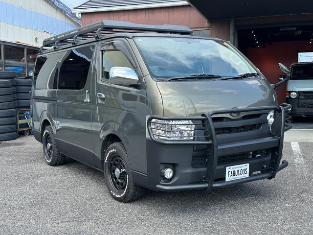 レジアスエースバン ロングスーパーGL 4WD ディーゼル ブロンズメタリック&マットブラック塗装 リアクーラー/ヒーター プッシュスタート 新品ホイール/タイヤ/バンパーガード/キャリア/ラダー/テールガード/LEDヘッド/シートカバー(12枚目)