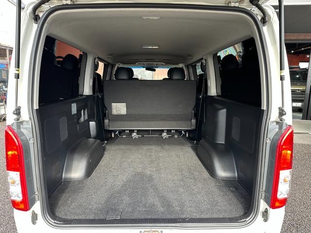 ハイエースバン スーパーＧＬ　ダークプライム　ディーゼル　両側パワースライドドア　リアクーラー／ヒーター　プッシュスタート　１００電源　ナビ　Ｂｌｕｅｔｏｏｔｈ　ＴＶ　バックカメラ　ＥＴＣ　ＤＶＤ　ＬＥＤヘッドライト　スマートキー　オートライト（43枚目）