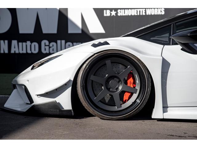 ウラカン ＬＰ６１０－４　ＬＢ－Ｓｉｌｈｏｕｅｔｔｅ　ＷＯＲＫＳ　ＧＴ　ＬＰ６１０－４　ＬＤ９７　２０ＡＷ　ＡｉｒＲＥＸ４輪独立エアーサスペンション　Ｆｉ可変式ｅｘｈａｕｓｔ（26枚目）