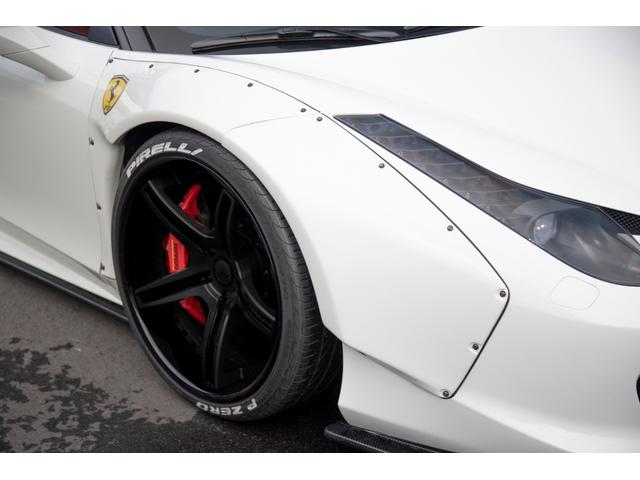 ４５８イタリア 　ＬＢ－ＷＯＲＫＳコンプリート車輛　　ＤｒｙＣａｒｂｏｎ　ｖｅｒ２　ＡｉｒＲＥＸｓｕｓｐｅｎｓｉｏｎ　ＳＫＹＦＯＲＧＥＤ２０ＡＷ　可変式Ｅｘｈａｕｓｔ　ＲＯＢＥＲＵＴＡエアーサスペンション（14枚目）