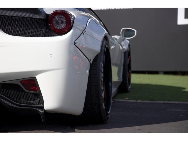 ４５８イタリア 　ＬＢ－ＷＯＲＫＳコンプリート車輛　　ＤｒｙＣａｒｂｏｎ　ｖｅｒ２　ＡｉｒＲＥＸｓｕｓｐｅｎｓｉｏｎ　ＳＫＹＦＯＲＧＥＤ２０ＡＷ　可変式Ｅｘｈａｕｓｔ　ＲＯＢＥＲＵＴＡエアーサスペンション（26枚目）