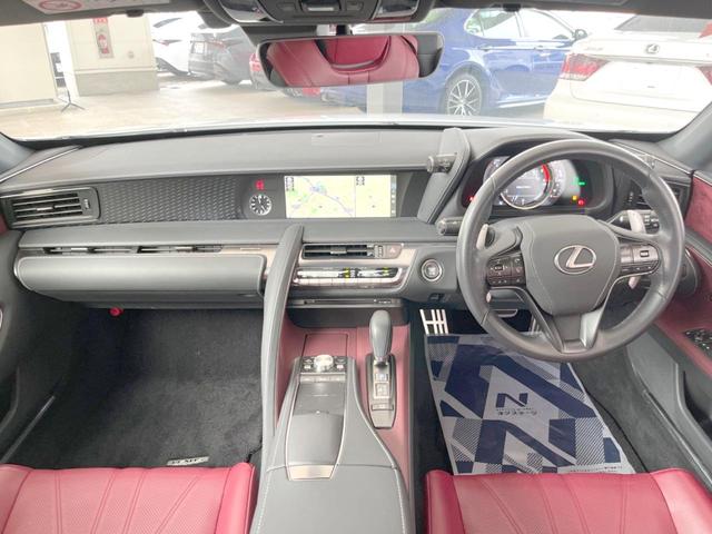 ＬＣ ＬＣ５００　Ｌパッケージ　純正オプション２１インチアルミ　セーフティシステムプラス　フルＬＥＤヘッド　ガラスパノラマルーフ　セミアニリンレッドレザーシート　シートベンチレーション　シートヒーター　プレミアムサウンド　禁煙車（2枚目）