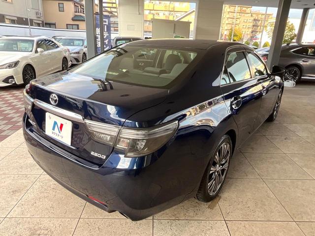 マークX 250G Fパッケージ Weds製18インチアルミ プリクラッシュセーフティシステム レーダークルーズコントロール 左右独立オートエアコン AppleCarPlay HIDヘッドライト 純正ウレタン製ステアリング 禁煙車(16枚目)