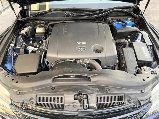 マークX 250G Fパッケージ Weds製18インチアルミ プリクラッシュセーフティシステム レーダークルーズコントロール 左右独立オートエアコン AppleCarPlay HIDヘッドライト 純正ウレタン製ステアリング 禁煙車(17枚目)