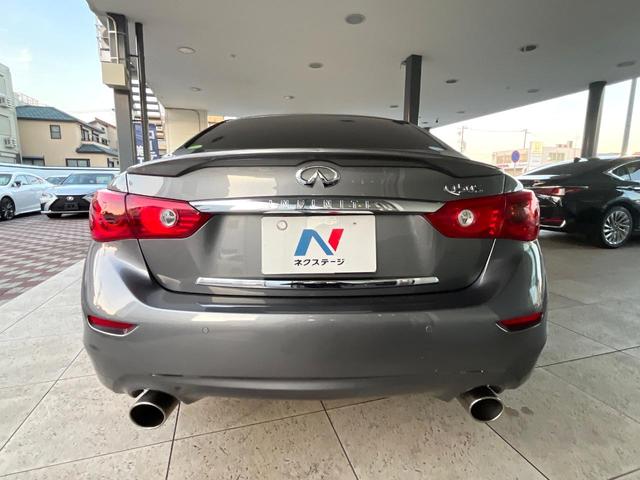 スカイライン 350GT ハイブリッド タイプP IMPULマフラー RAYS19インチアルミ アラウンドビューモニター エマージェンシーブレーキ インテリジェントクルーズコントロール 黒革シート メモリー機能付きパワーシート 革巻きステアリング(14枚目)