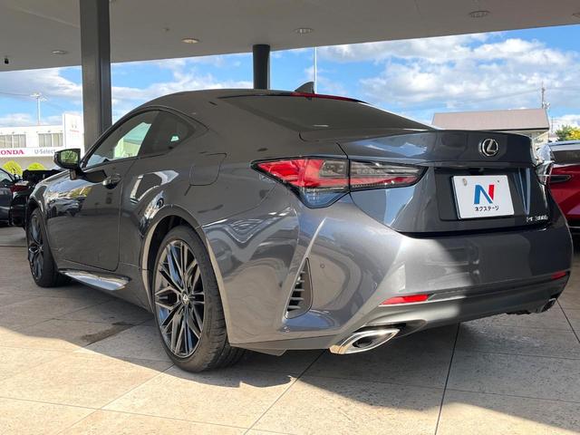 RC RC300h Fスポーツ マークレビンソンサウンド 純正オプションENKEI製19インチアルミ 角型3眼LEDヘッドライト オレンジブレーキキャリパー 専用スポーツシート セーフティシステム ブラインドスポットモニター 禁煙(45枚目)