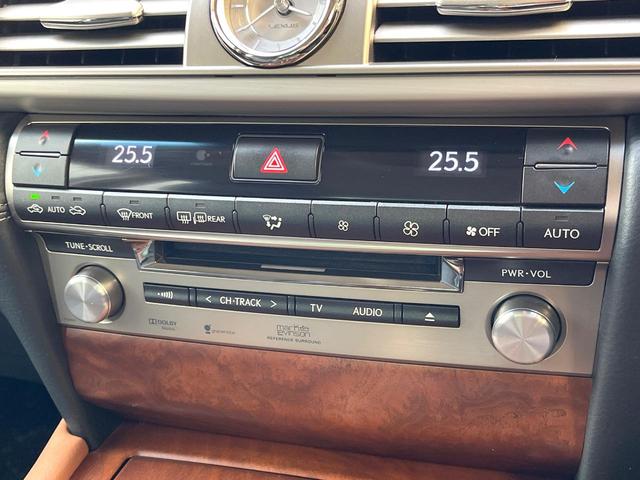 LS LS600h バージョンL マークレビンソンサウンド プリクラッシュセーフティシステム レーダークルーズコントロール レーンキープアシスト パワートランクリッド 純正18インチアルミ 黒革シート メモリー機能付きパワーシート(25枚目)