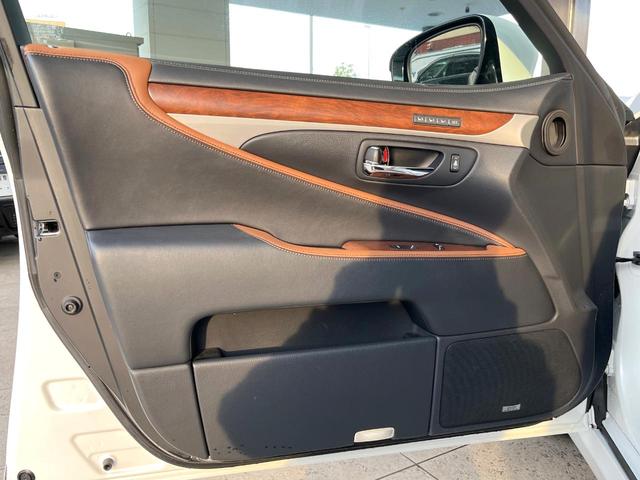 LS LS600h バージョンL マークレビンソンサウンド プリクラッシュセーフティシステム レーダークルーズコントロール レーンキープアシスト パワートランクリッド 純正18インチアルミ 黒革シート メモリー機能付きパワーシート(54枚目)