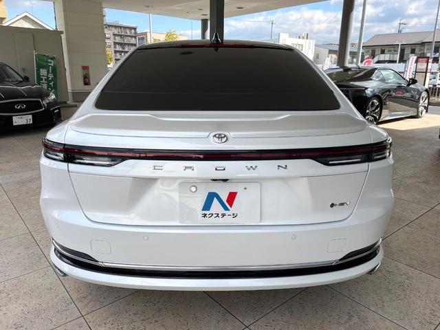 クラウン Z モデリスタフルエアロ パノラマルーフ ミッドブラウンプレミアムナッパ革シート パノラミックビューモニター セーフティシステム 純正19インチアルミ 全席シートベンチレーション デジタルインナーミラー(15枚目)