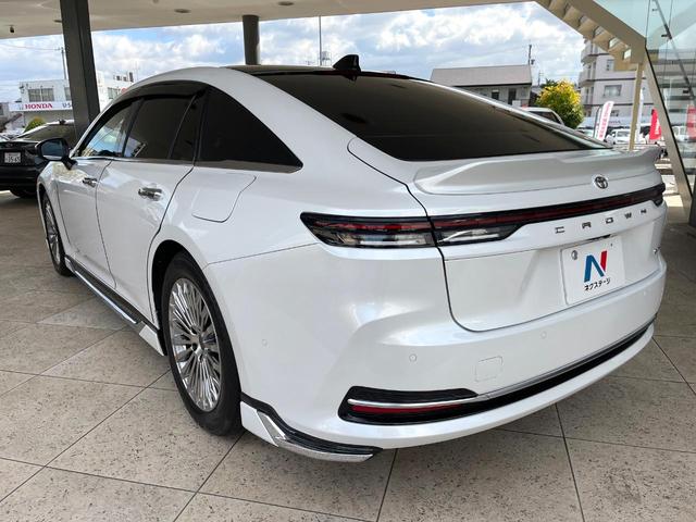 クラウン Z モデリスタフルエアロ パノラマルーフ ミッドブラウンプレミアムナッパ革シート パノラミックビューモニター セーフティシステム 純正19インチアルミ 全席シートベンチレーション デジタルインナーミラー(33枚目)