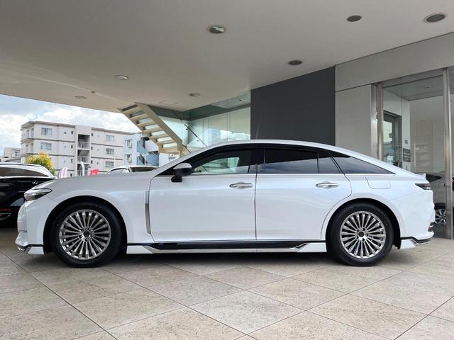 クラウン Z モデリスタフルエアロ パノラマルーフ ミッドブラウンプレミアムナッパ革シート パノラミックビューモニター セーフティシステム 純正19インチアルミ 全席シートベンチレーション デジタルインナーミラー(34枚目)