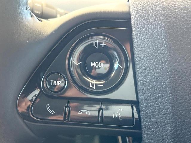 プリウス Ｓツーリングセレクション　禁煙車　後期型　モデリスタフルエアロ　レオニス製１８インチＡＷ　パノラミックビューモニター　セーフティセンス　ＬＥＤヘッドライト　クールグレー内装　スマートキー　革巻ステアリング　シートヒーター（45枚目）