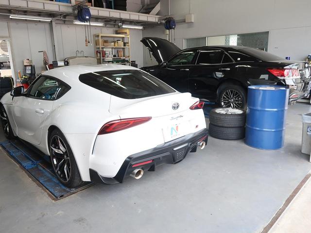 整備工場を完備しておりますので、ご納車後も安心です。