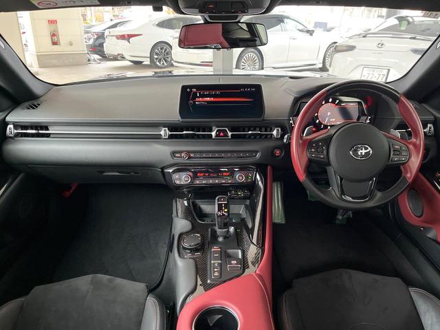 スープラ ＲＺ　ＪＢＬプレミアムサウンド　プリクラッシュセーフティ　ブラインドスポットモニター　純正１９インチアルミ　ブラックハーフレザーシート　パドルシフト　６灯式ＬＥＤヘッドライト　パワーシート　シートヒーター（2枚目）