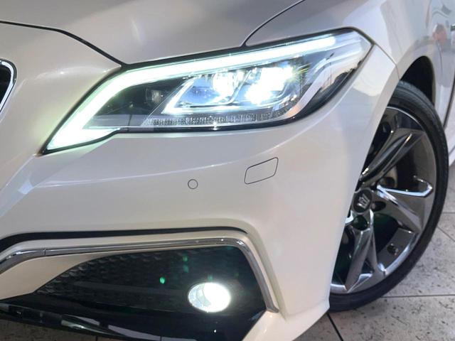 クラウンハイブリッド RS セーフティセンス 3眼LEDヘッドライト/フロントフォグ 純正18インチアルミ スーパーライブサウンドシステム 革巻きステアリング パドルシフト ステアリングヒーター 前席シートエアコン 電動チルト(12枚目)