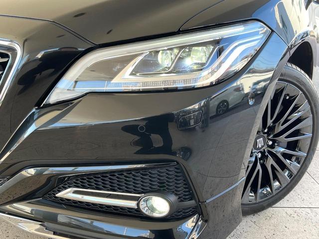 クラウンハイブリッド G-エグゼクティブ モデリスタエアロ パノラミックビューモニター ムーンルーフ デジタルインナーミラー 黒革シート ブラインドスポットモニター メモリー機能付きパワーシート 全席シートヒーター 純正18インチアルミ 禁煙(13枚目)