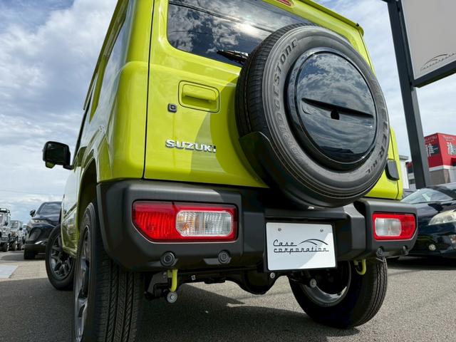 ジムニー ＸＣ　スズキセーフティーサポート　運転席助手席シートヒーター　ＬＥＤヘッドライト　クルーズコントロール　ステアリングスイッチ　スマートキー　プッシュボタンスタート　背面スペアタイヤ　電動ミラー　オートライト（34枚目）