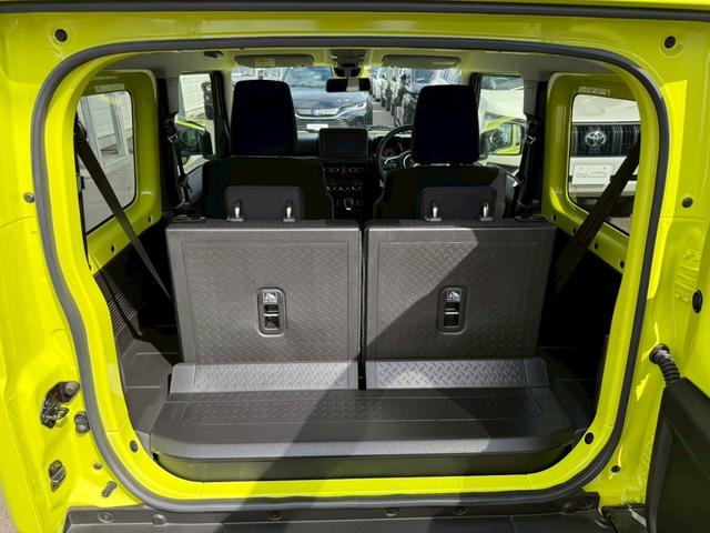 ジムニー ＸＣ　スズキセーフティーサポート　運転席助手席シートヒーター　ＬＥＤヘッドライト　クルーズコントロール　ステアリングスイッチ　スマートキー　プッシュボタンスタート　背面スペアタイヤ　電動ミラー　オートライト（76枚目）