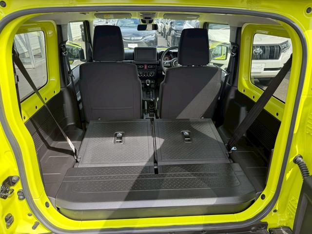 ジムニー ＸＣ　スズキセーフティーサポート　運転席助手席シートヒーター　ＬＥＤヘッドライト　クルーズコントロール　ステアリングスイッチ　スマートキー　プッシュボタンスタート　背面スペアタイヤ　電動ミラー　オートライト（77枚目）