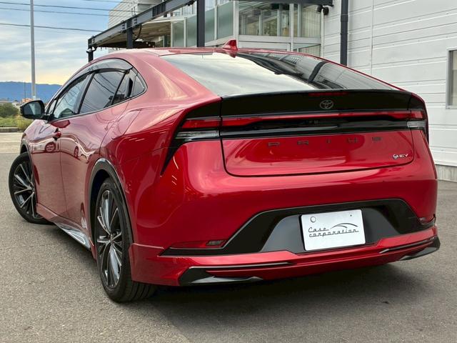 プリウス Ｚ　モデリスタエアロ　トヨタチームメイト　パノラミックビューモニター　１２．３ディスプレイオーディオ　デジタルインナーミラー　純正１９インチＡＷ　　黒革シート　レーダークルーズコントロール　シートヒーター（25枚目）