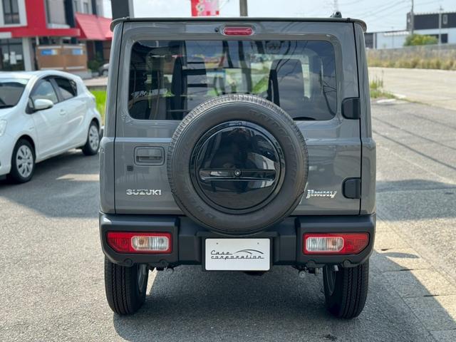 ジムニー XC 4WD オートマチック 純正16インチアルミホイール LEDヘッドライト フロントフォグランプ 運転席/助手席シートヒーター スマートキー プッシュボタンスタート 背面スペアタイヤ 電動格納ドアミラー(10枚目)