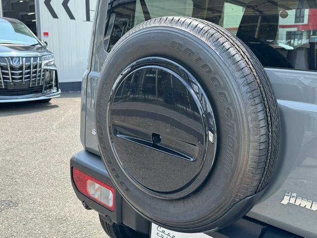 ジムニー XC 4WD オートマチック 純正16インチアルミホイール LEDヘッドライト フロントフォグランプ 運転席/助手席シートヒーター スマートキー プッシュボタンスタート 背面スペアタイヤ 電動格納ドアミラー(29枚目)