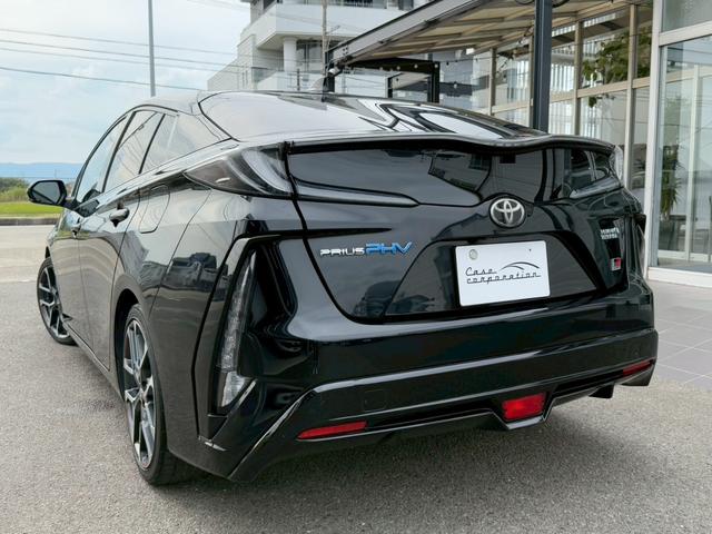 プリウスPHV S GRスポーツ 純正9インチナビ シートヒーター トヨタセーフティセンス レーダークルーズコントロール ETC フルセグTV ハーフレザーシート オートライト LEDライト クリアランスソナー Bluetooth接続(24枚目)