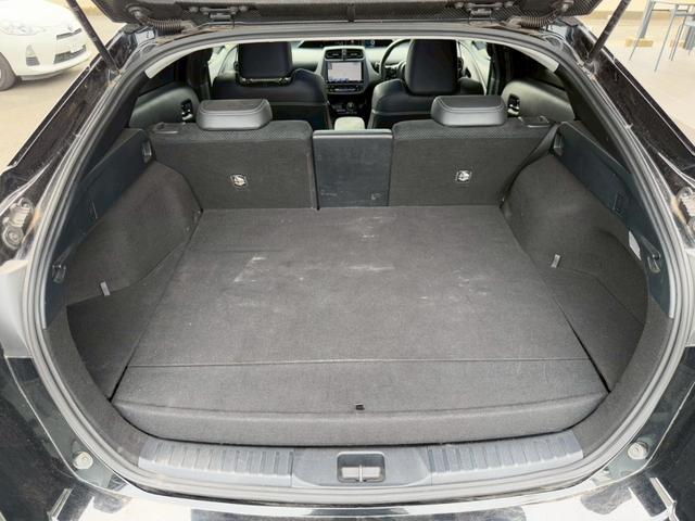 プリウスPHV S GRスポーツ 純正9インチナビ シートヒーター トヨタセーフティセンス レーダークルーズコントロール ETC フルセグTV ハーフレザーシート オートライト LEDライト クリアランスソナー Bluetooth接続(76枚目)