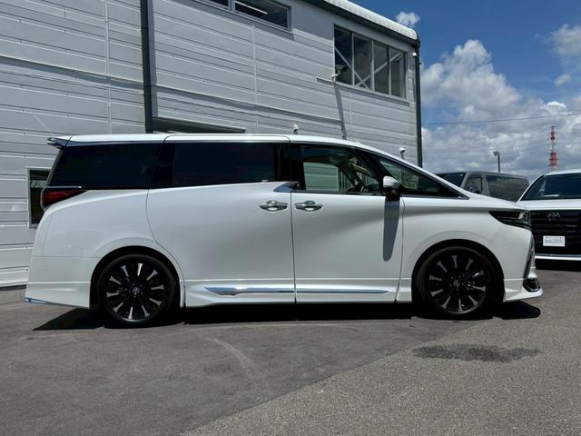 アルファードハイブリッド スペーシャスラウンジ　【トヨタ特別架装車】モデリスタエアロ（Ｆ／Ｓ／Ｒ）　ユニバーサルステップ（ＭＯＰ）内装ニュートラルベージュ　プラチナホワイトパール　ＪＢＬサウンド　ヘッドレストスピーカー　冷蔵庫　左右独立ムーンルーフ（19枚目）