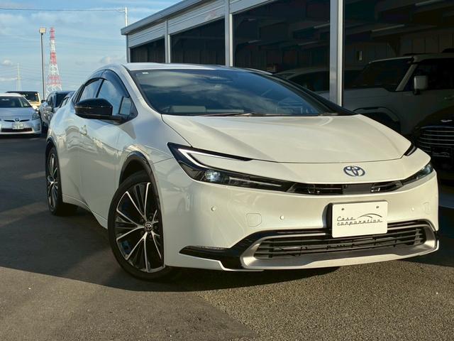 プリウス Z トヨタチームメイト デジタルインナーミラー パノラミックビューモニター シートヒータ/ベンチレーション フルセグTV  パワーバックドア パワーシート LEDヘッドライト 純正19インチアルミホイール(10枚目)