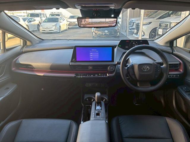 プリウス Z トヨタチームメイト デジタルインナーミラー パノラミックビューモニター シートヒータ/ベンチレーション フルセグTV  パワーバックドア パワーシート LEDヘッドライト 純正19インチアルミホイール(39枚目)