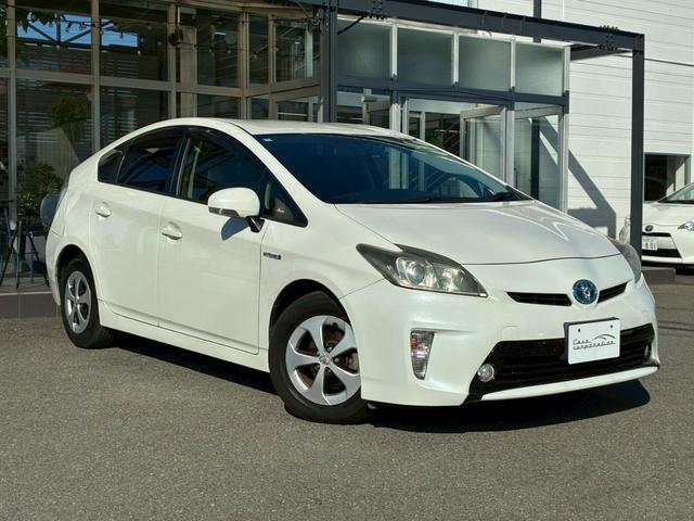 プリウス G ナビ バックモニター 茶黒シート 運転席電動シート ETC バイザー パワーウィンドウ 電動格納ドアミラー クルーズコントロール  スマートキー オートエアコン HIDヘッドライト Bluetooth(10枚目)