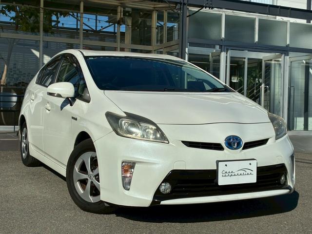 プリウス G ナビ バックモニター 茶黒シート 運転席電動シート ETC バイザー パワーウィンドウ 電動格納ドアミラー クルーズコントロール  スマートキー オートエアコン HIDヘッドライト Bluetooth(11枚目)