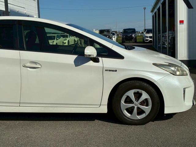 プリウス G ナビ バックモニター 茶黒シート 運転席電動シート ETC バイザー パワーウィンドウ 電動格納ドアミラー クルーズコントロール  スマートキー オートエアコン HIDヘッドライト Bluetooth(22枚目)
