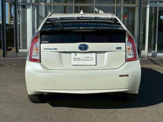プリウス G ナビ バックモニター 茶黒シート 運転席電動シート ETC バイザー パワーウィンドウ 電動格納ドアミラー クルーズコントロール  スマートキー オートエアコン HIDヘッドライト Bluetooth(23枚目)