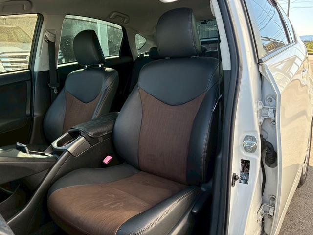 プリウス G ナビ バックモニター 茶黒シート 運転席電動シート ETC バイザー パワーウィンドウ 電動格納ドアミラー クルーズコントロール  スマートキー オートエアコン HIDヘッドライト Bluetooth(65枚目)