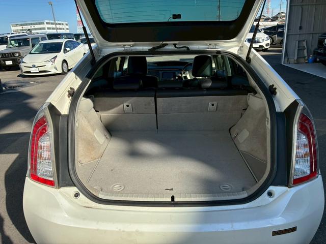 プリウス G ナビ バックモニター 茶黒シート 運転席電動シート ETC バイザー パワーウィンドウ 電動格納ドアミラー クルーズコントロール  スマートキー オートエアコン HIDヘッドライト Bluetooth(75枚目)
