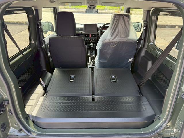 ジムニー XC 4WD オートマチック 純正16インチアルミホイール LEDヘッドライト フロントフォグランプ 運転席/助手席シートヒーター スマートキー プッシュボタンスタート 背面スペアタイヤ 電動格納ドアミラー(72枚目)