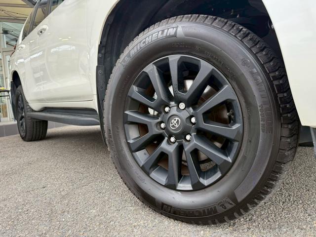 ランドクルーザープラド TX Lパッケージ サンルーフ  ルーフレール メーカーナビ パノラミックビューモニター クリアランスソナー ブラインドスポットモニター 純正18インチアルミホイール シートヒーター ベンチレーション LEDヘッドライト(15枚目)