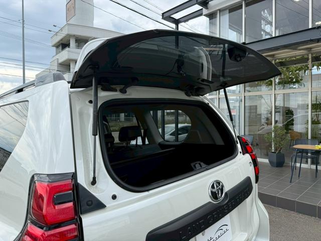 ランドクルーザープラド TX Lパッケージ サンルーフ  ルーフレール メーカーナビ パノラミックビューモニター クリアランスソナー ブラインドスポットモニター 純正18インチアルミホイール シートヒーター ベンチレーション LEDヘッドライト(28枚目)