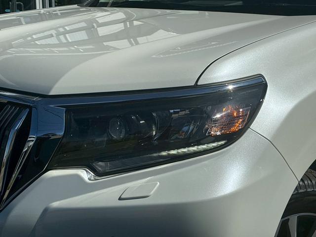 ランドクルーザープラド TX Lパッケージ マットブラックエディション サンルーフ ハーフレザーシート 純正19インチAW プリクラッシュセーフティ パノラミックビューモニター シートヒーター レーダークルーズコントロール  パワーバックドア レーンディパーチャーアラート(19枚目)