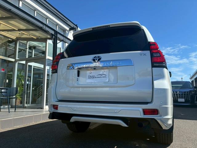 ランドクルーザープラド TX Lパッケージ マットブラックエディション サンルーフ ハーフレザーシート 純正19インチAW プリクラッシュセーフティ パノラミックビューモニター シートヒーター レーダークルーズコントロール  パワーバックドア レーンディパーチャーアラート(26枚目)