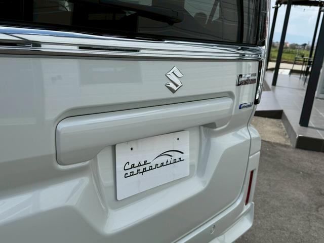 スペーシアカスタム ハイブリッドXSターボ 両側電動スライドドア 前席シートヒーター ステアリングヒーター ハーフレザーシート スズキセーフティーサポート ヘッドアップディスプレイ ツートンカラー 純正15インチAW リアスリムサーキュレーター(27枚目)