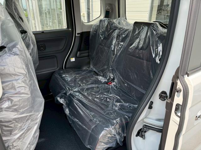 スペーシアカスタム ハイブリッドXSターボ 両側電動スライドドア 前席シートヒーター ステアリングヒーター ハーフレザーシート スズキセーフティーサポート ヘッドアップディスプレイ ツートンカラー 純正15インチAW リアスリムサーキュレーター(63枚目)