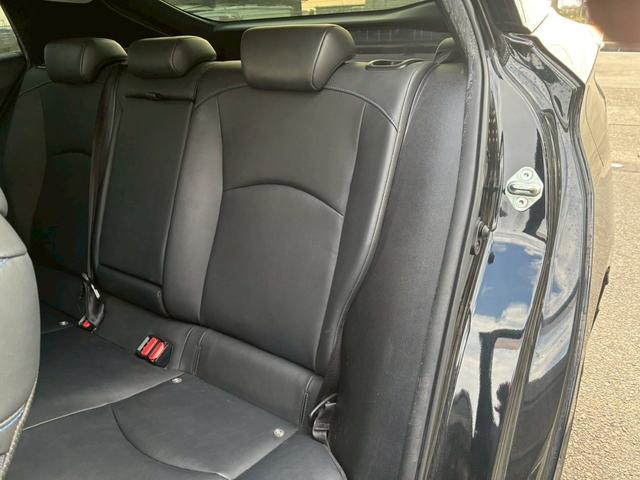 プリウス Sツーリングセレクション 純正ナビ モデリスタエアロ(F/S/R) バックカメラ セーフティセンス ブラックレザーシート シートヒーター レーダークルーズコントロール LEDヘッドライト 純正17インチアルミホイール ETC(65枚目)