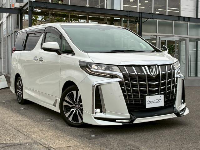 アルファード 2.5S Cパッケージ ツインムーンルーフ TRDエアロ(F/S/R) デジタルインナーミラー 純正ディスプレイオーディオ フリップダウンモニター 3眼LEDヘッドライト シーケンシャルウインカー シートヒータークーラー(13枚目)